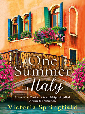 cover image of One Summer in Italy